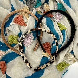 NWOT Set of 3 Fuzzy Headbands